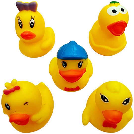 Squeaky Rubber Ducks