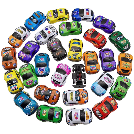 Pull Back Cartoon Cars