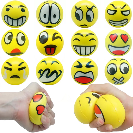 60mm Emoji Stress Balls
