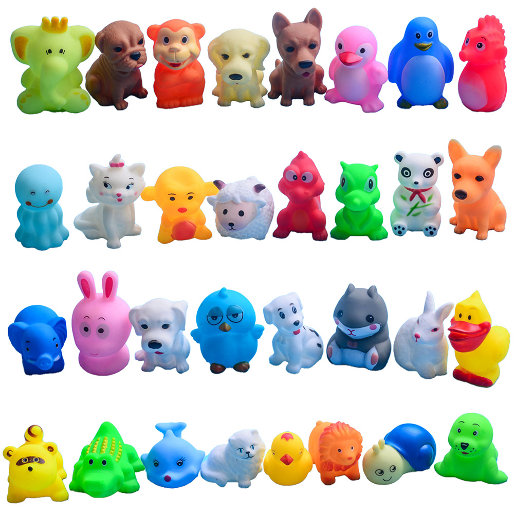 Assorted Squeaky Vinyl Animals