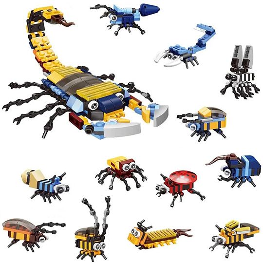 12-in-1 Insect Builds