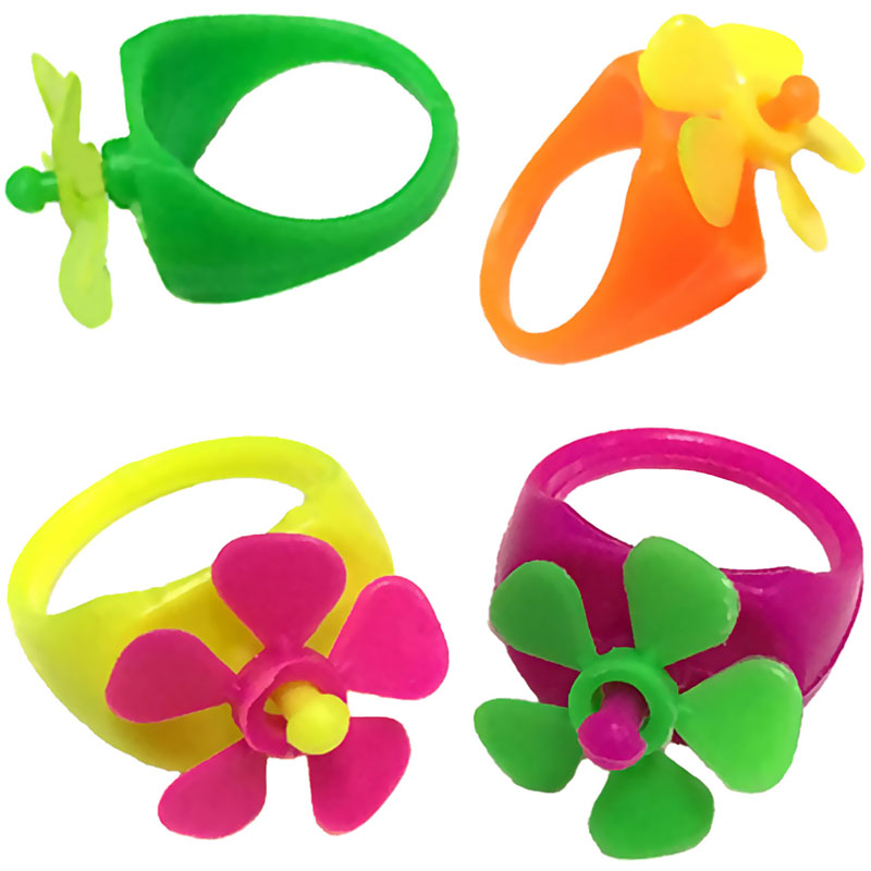 Spin Flower Rings