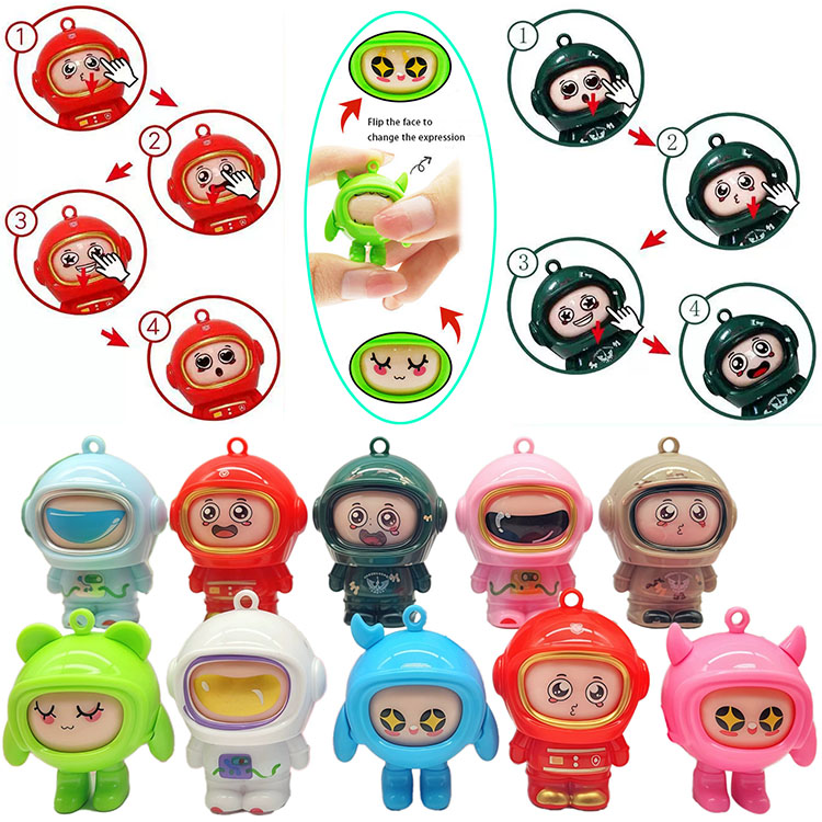 Assorted Face-Changing Dolls