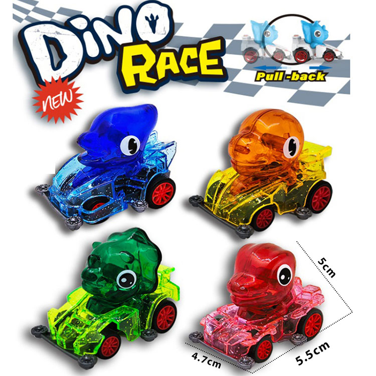 Pull-Back Dino Cars