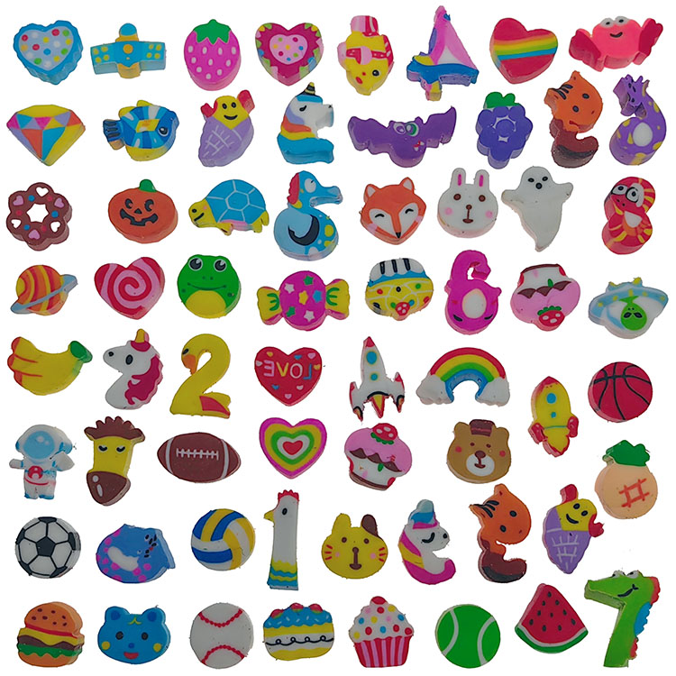 Mini Eraser Mix (2 per capsule)
