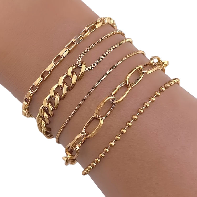 Gold & Slilver Bracelets
