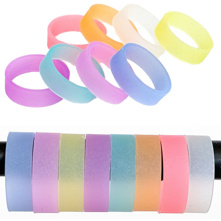 Glow Silicone Finger Bands