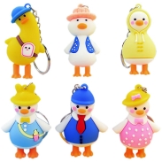 Cartoon Duck Keychains