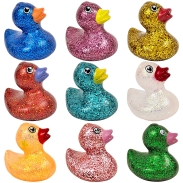 Large Glitter Rubber Ducks