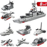 8-IN-1 Frigate Buildz