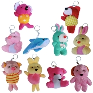 Assorted Mini Plush Keychains