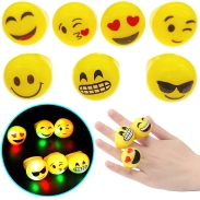 Emoji Flashing Rings