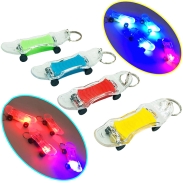 Light-Up Skateboard Keychains