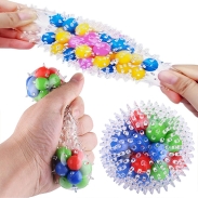 60mm Squeezy Spiky Molecule Ball