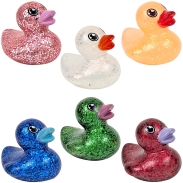 Small Glitter Rubber Ducks