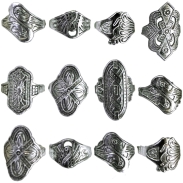 Antique Silver Rings