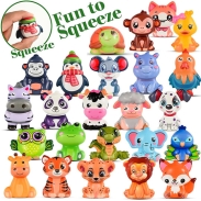 Slow-Rising Cartoon Animals