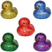 Glitter Rubber Ducks