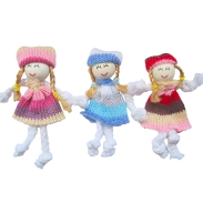 Knitted Doll Danglers / Pendants
