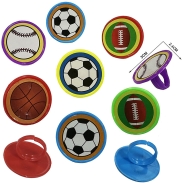 Sports Ball Finger Rings