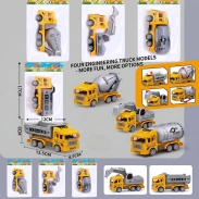 Pull Back Construction Trucks