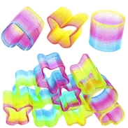 Glitter Rainbow Spring