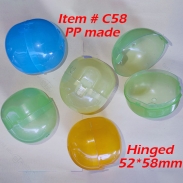 52x58mm Hinged Capsules