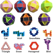 Snake Puzzles (Rubik's Snake)