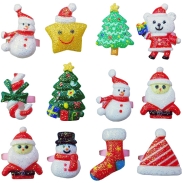 3D Christmas Rings
