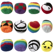 Assorted Knitted Kickballs